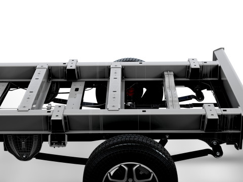 Peugeot Boxer Chassis DoubleCab L2 2026 3D Modell