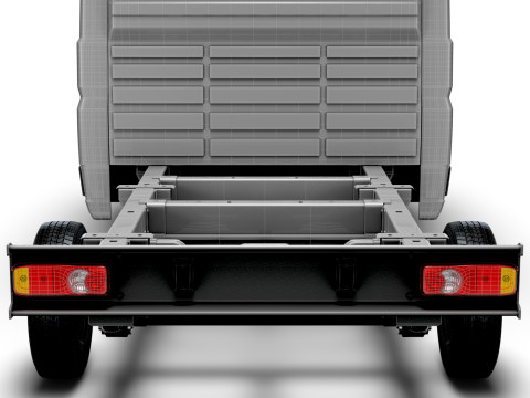 Peugeot Boxer Chassis DoubleCab L2 2026 3D Modell