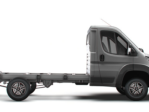 प्यूज़ो बॉक्सर चेसिस सिंगलकैब L2 2026 3D मॉडल