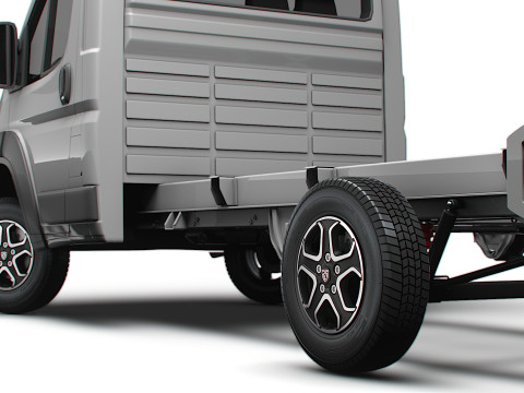 प्यूज़ो बॉक्सर चेसिस सिंगलकैब L2 2026 3D मॉडल