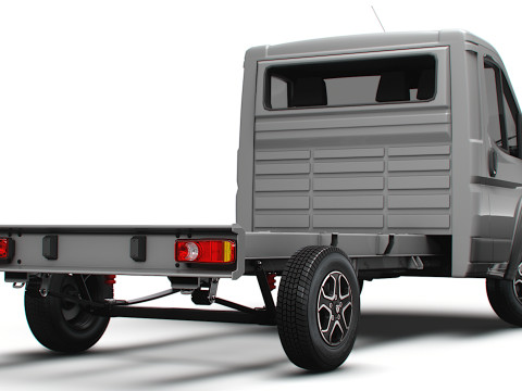 प्यूज़ो बॉक्सर चेसिस सिंगलकैब L2 2026 3D मॉडल