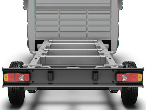 प्यूज़ो बॉक्सर चेसिस सिंगलकैब L2 2026 3D मॉडल