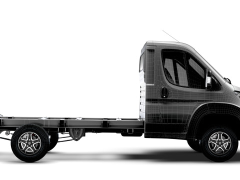 प्यूज़ो बॉक्सर चेसिस सिंगलकैब L2 2026 3D मॉडल