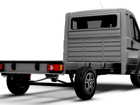 प्यूज़ो बॉक्सर चेसिस सिंगलकैब L2 2026 3D मॉडल