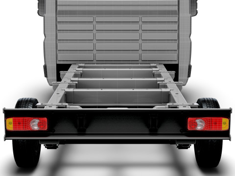 प्यूज़ो बॉक्सर चेसिस सिंगलकैब L2 2026 3D मॉडल