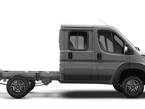 Toyota ProAce Max Chassis DoubleCab L2 2026 3D Model