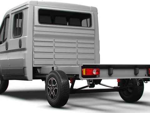 Toyota ProAce Max Chassis DoubleCab L2 2026 3D Model