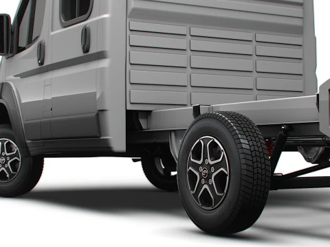 Toyota ProAce Max Chassis DoubleCab L2 2026 3D Model