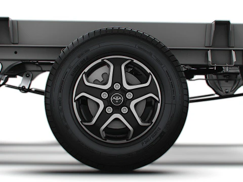 Toyota ProAce Max Chassis DoubleCab L2 2026 3D Model