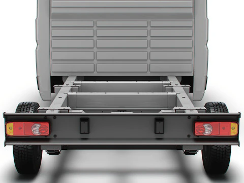 Toyota ProAce Max Chassis DoubleCab L2 2026 3D Model