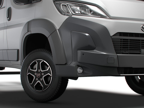 Toyota ProAce Max Podwozie DoubleCab L2 2026 Model 3D