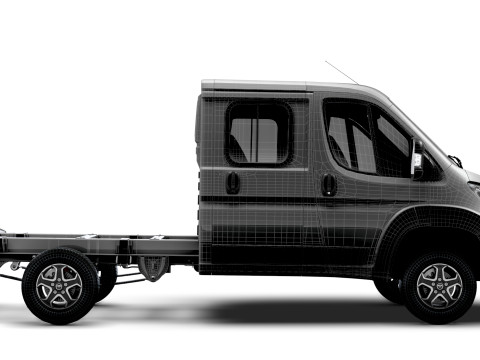 Toyota ProAce Max Podwozie DoubleCab L2 2026 Model 3D