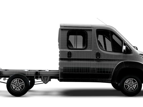 Toyota ProAce Max Chassis DoubleCab L2 2026 3D Model