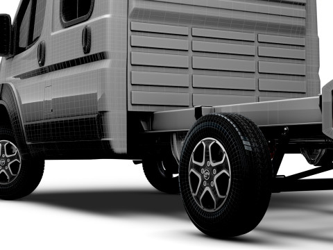 Toyota ProAce Max Podwozie DoubleCab L2 2026 Model 3D