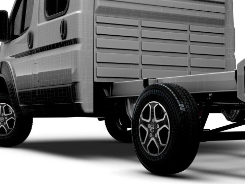 Toyota ProAce Max Chassis DoubleCab L2 2026 3D Model