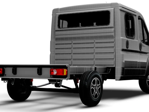 Toyota ProAce Max Chassis DoubleCab L2 2026 3D Model