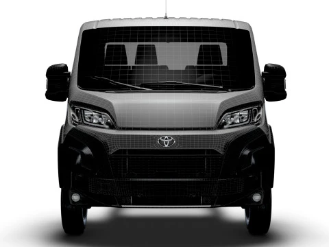 Toyota ProAce Max Chassis DoubleCab L2 2026 3D Model