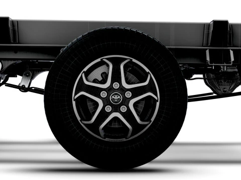 Toyota ProAce Max Chassis DoubleCab L2 2026 3D Model