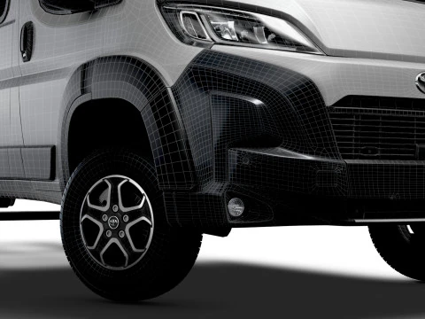Toyota ProAce Max Chassis DoubleCab L2 2026 3D Model