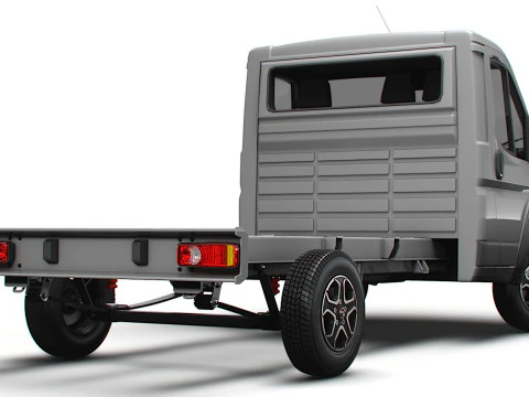 Toyota ProAce Max Chassis SingleCab L2 2026 3D Model