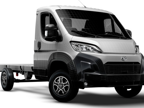 Toyota ProAce Max Chasis SingleCab L2 2026 Modelo 3D