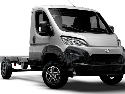 Toyota ProAce Max Chassis SingleCab L2 2026 3D Model