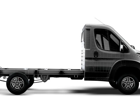 Toyota ProAce Max Chassis SingleCab L2 2026 3D Model