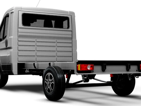 Toyota ProAce Max Chassis SingleCab L2 2026 3D Model