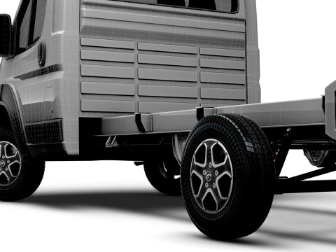 Toyota ProAce Max Chassis SingleCab L2 2026 3D Model