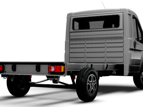 Toyota ProAce Max Chassis SingleCab L2 2026 3D Model