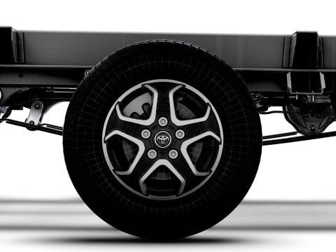 Toyota ProAce Max Chassis SingleCab L2 2026 3D Model