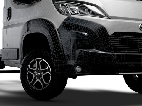 Toyota ProAce Max Chasis SingleCab L2 2026 Modelo 3D