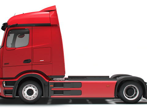 Mercedes Benz eActros Pro600 4x2 Fahrgestell 2026 3D Modell