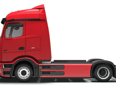 Mercedes Benz eActros Pro600 4x2 Chassis 2026 3D Model