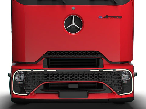 Mercedes Benz eActros Pro600 4x2 Chassis 2026 3D Model