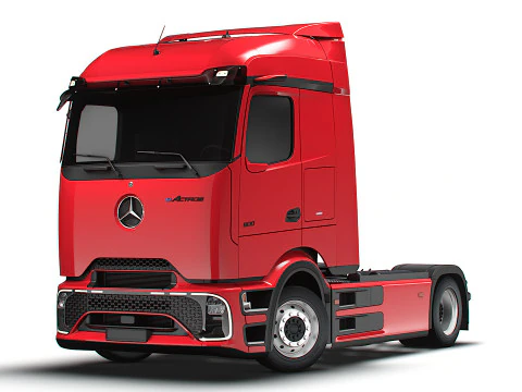 Mercedes Benz eActros Pro600 4x2 Chassis 2026 3D Model