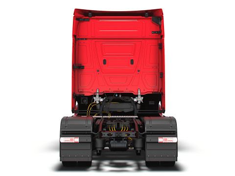 Mercedes Benz eActros Pro600 4x2 Fahrgestell 2026 3D Modell