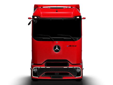 Mercedes Benz eActros Pro600 4x2 Fahrgestell 2026 3D Modell