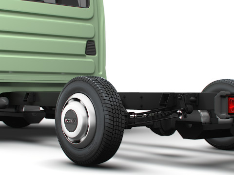 Iveco Daily Double Cab L4 Fahrgestell 2026 3D Modell