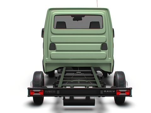 Iveco Daily Double Cab L4 Fahrgestell 2026 3D Modell