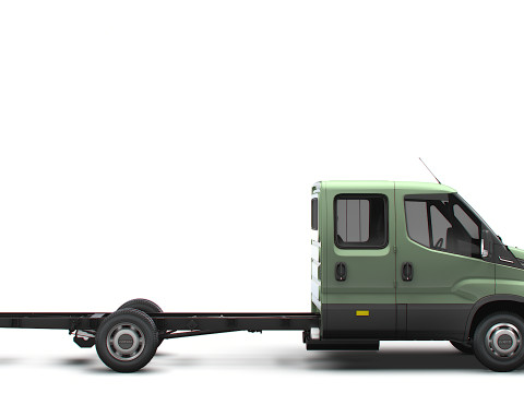 Iveco Daily Double Cab L5 Fahrgestell 2026 3D Modell