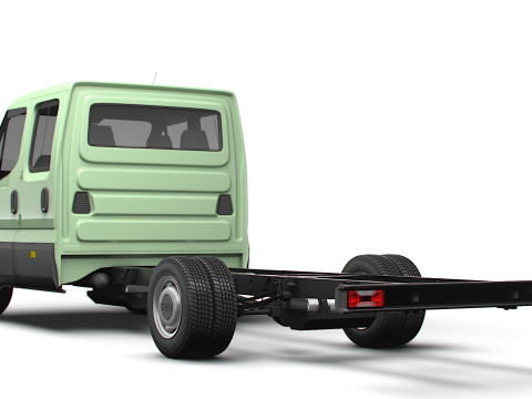 Iveco Daily Double Cab L5 Fahrgestell 2026 3D Modell