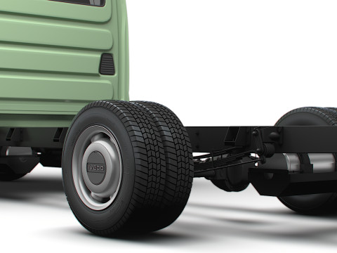 Iveco Daily Double Cab L5 Fahrgestell 2026 3D Modell