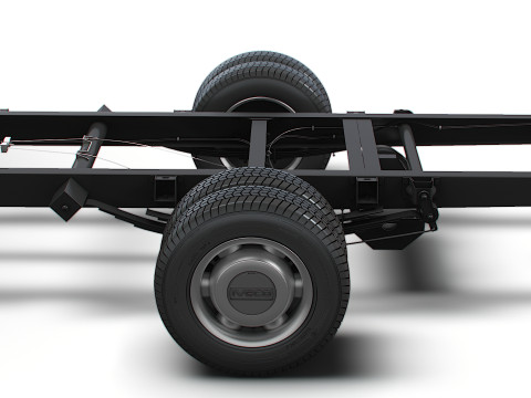 Iveco Daily Double Cab L5 Fahrgestell 2026 3D Modell