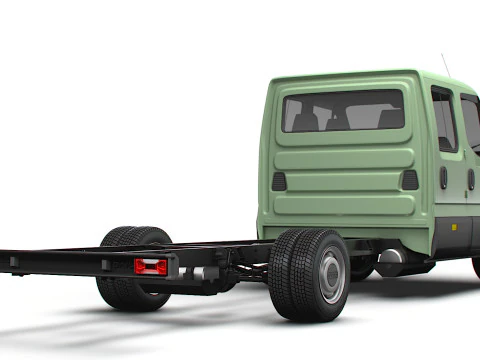 Podwozie Iveco Daily Double Cab L5 2026 Model 3D