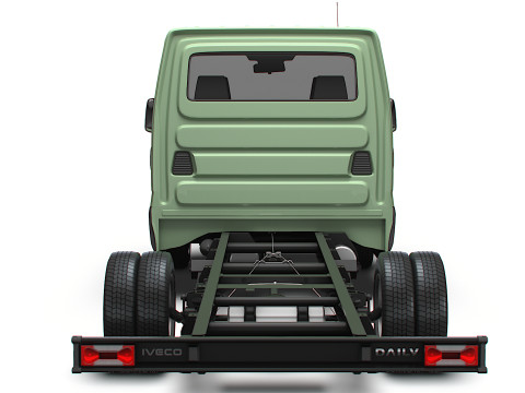 Iveco Daily Double Cab L5 Fahrgestell 2026 3D Modell