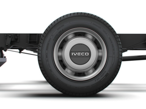 Iveco Daily Double Cab L5 Fahrgestell 2026 3D Modell