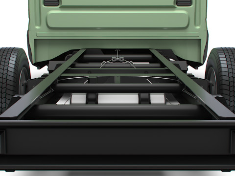 Iveco Daily Double Cab L5 Fahrgestell 2026 3D Modell