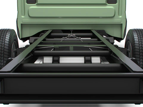 Podwozie Iveco Daily Double Cab L5 2026 Model 3D