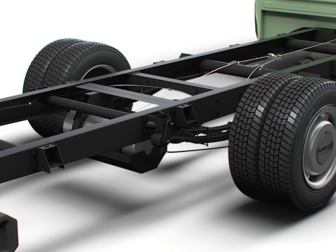 Iveco Daily Double Cab L5 Fahrgestell 2026 3D Modell